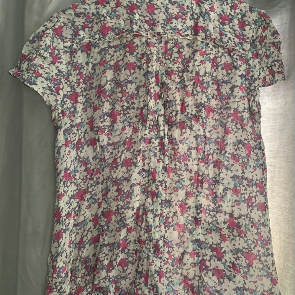 Monsoon floral blouse - Picture 2 of 4